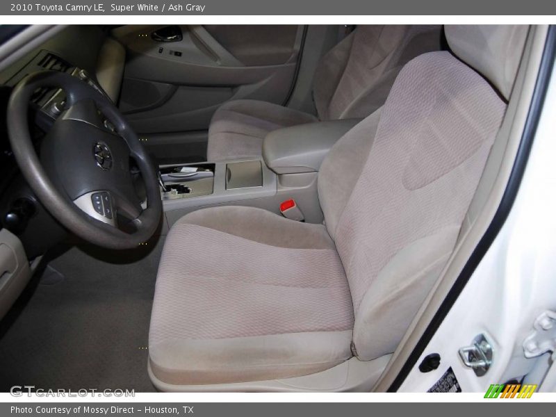 Super White / Ash Gray 2010 Toyota Camry LE