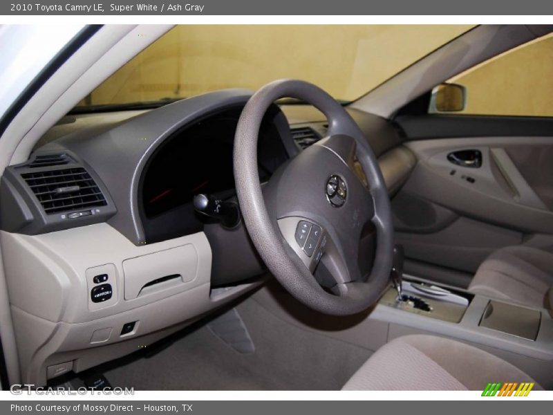 Super White / Ash Gray 2010 Toyota Camry LE