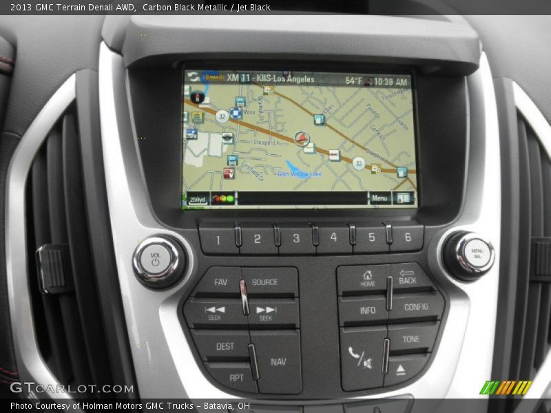 Carbon Black Metallic / Jet Black 2013 GMC Terrain Denali AWD