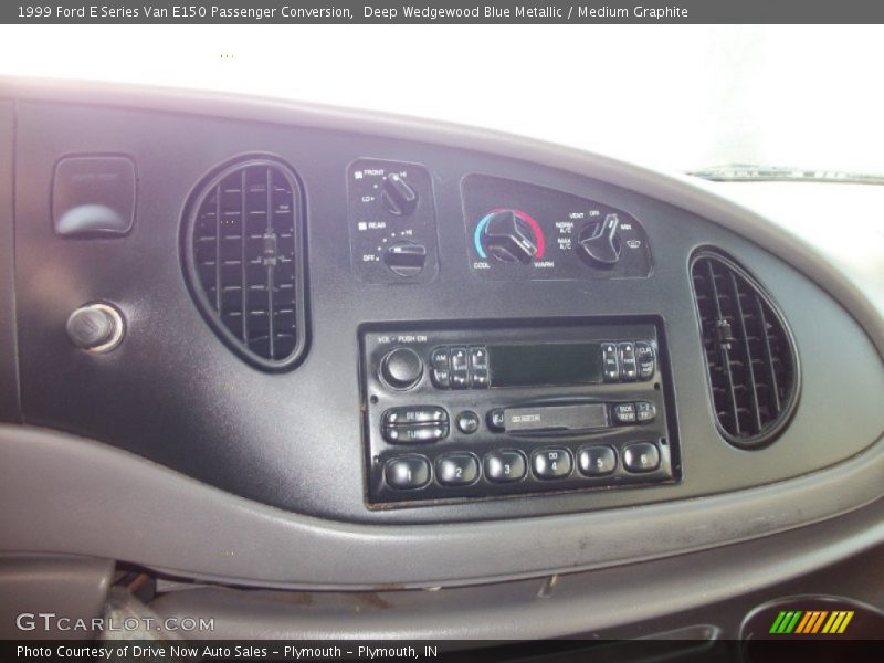 Deep Wedgewood Blue Metallic / Medium Graphite 1999 Ford E Series Van E150 Passenger Conversion