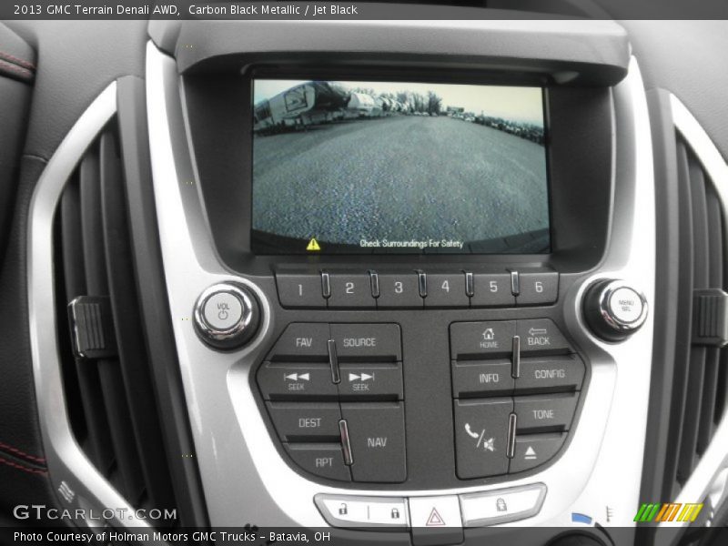 Carbon Black Metallic / Jet Black 2013 GMC Terrain Denali AWD