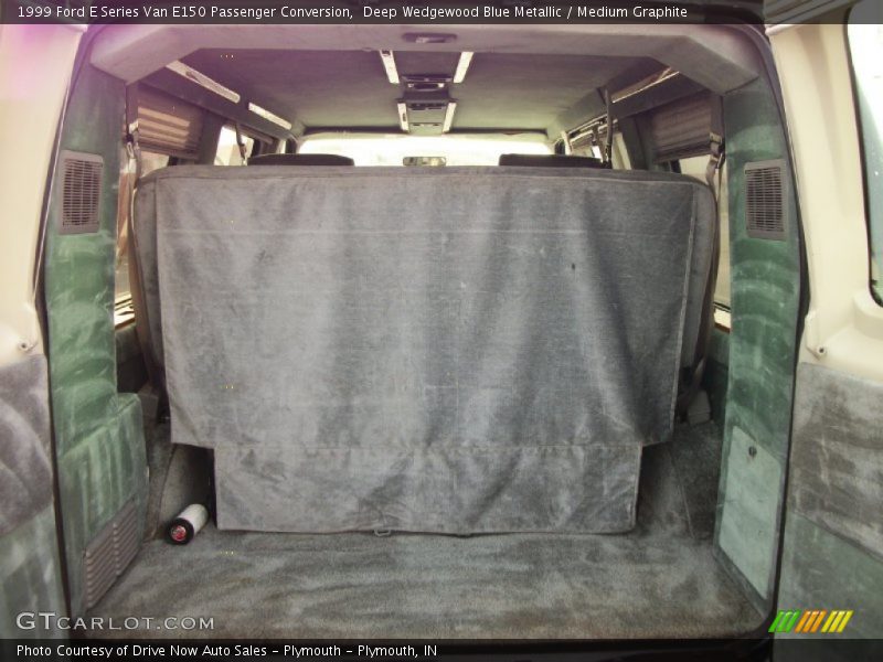 Deep Wedgewood Blue Metallic / Medium Graphite 1999 Ford E Series Van E150 Passenger Conversion