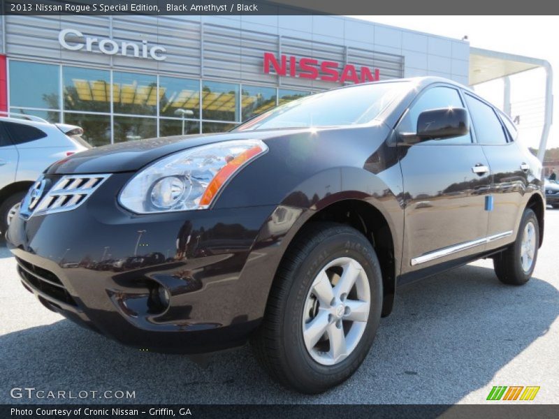 Black Amethyst / Black 2013 Nissan Rogue S Special Edition