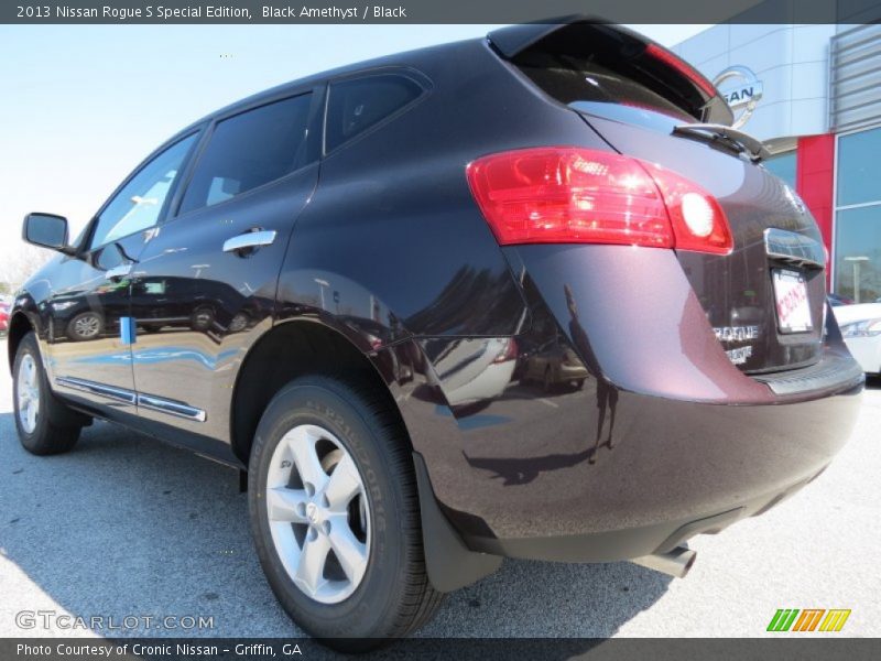 Black Amethyst / Black 2013 Nissan Rogue S Special Edition