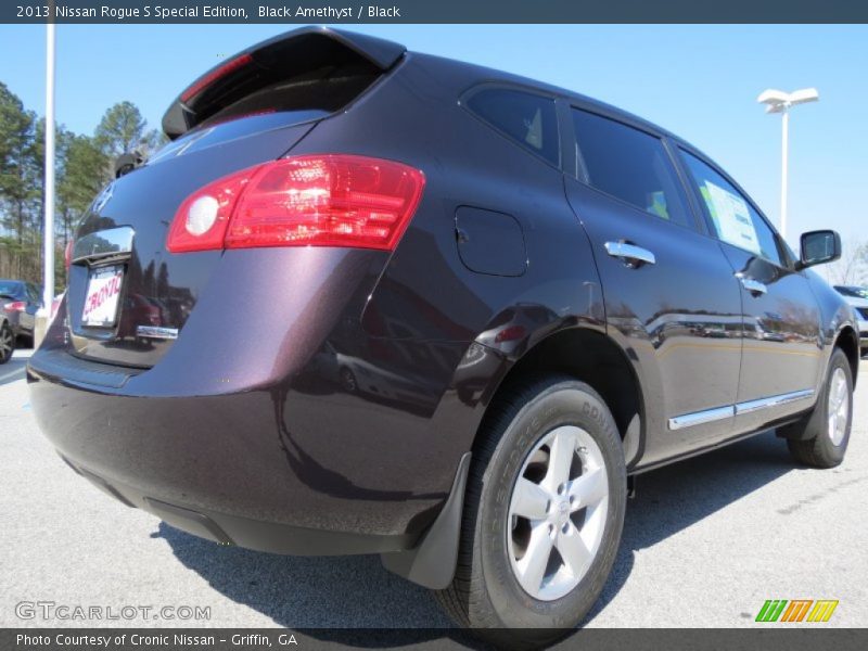 Black Amethyst / Black 2013 Nissan Rogue S Special Edition