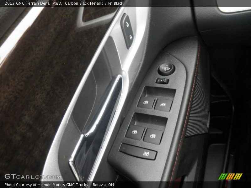 Carbon Black Metallic / Jet Black 2013 GMC Terrain Denali AWD