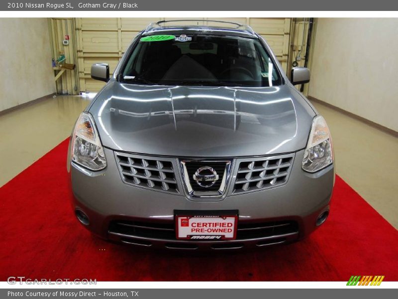 Gotham Gray / Black 2010 Nissan Rogue SL