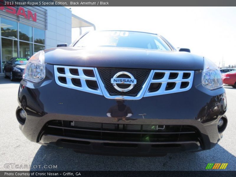 Black Amethyst / Black 2013 Nissan Rogue S Special Edition