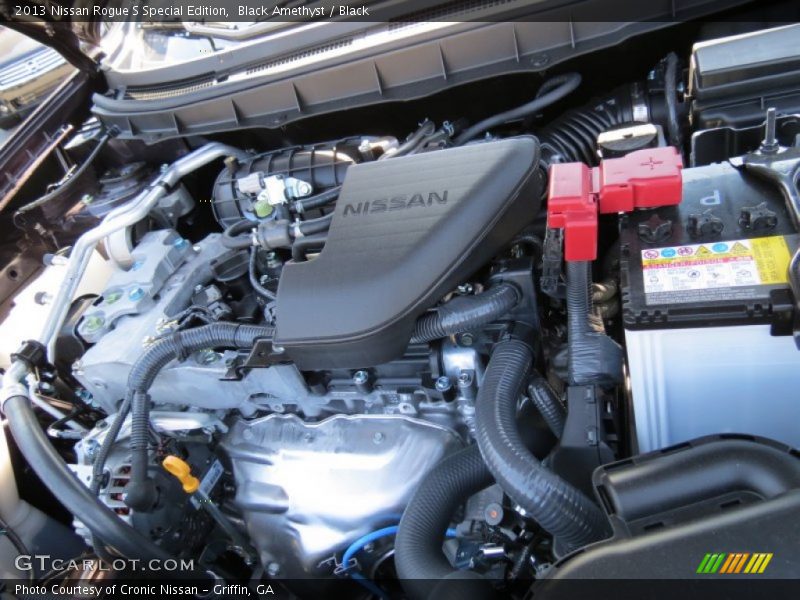 Black Amethyst / Black 2013 Nissan Rogue S Special Edition