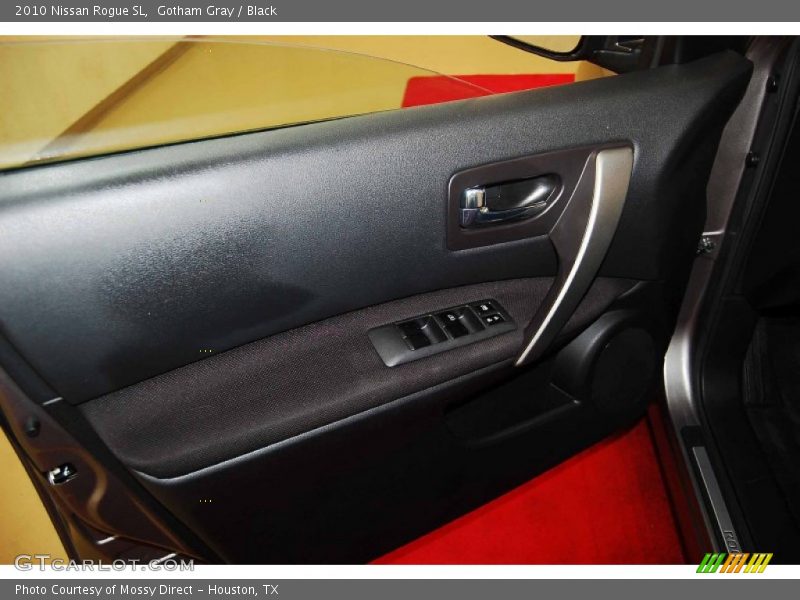 Gotham Gray / Black 2010 Nissan Rogue SL