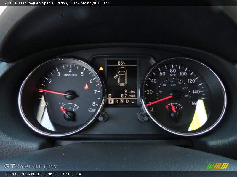 Black Amethyst / Black 2013 Nissan Rogue S Special Edition