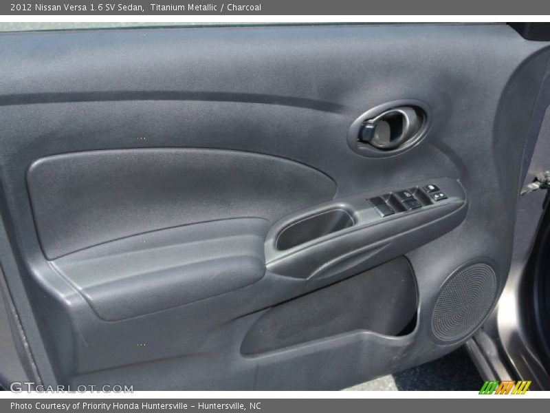 Titanium Metallic / Charcoal 2012 Nissan Versa 1.6 SV Sedan