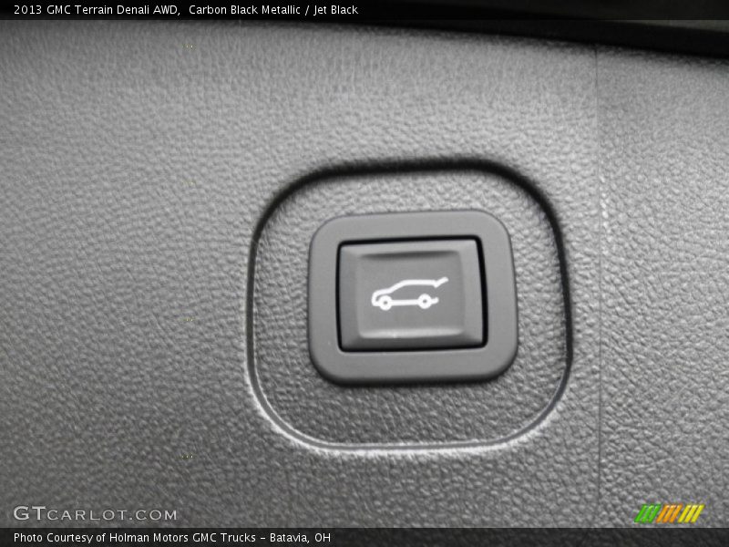 Carbon Black Metallic / Jet Black 2013 GMC Terrain Denali AWD