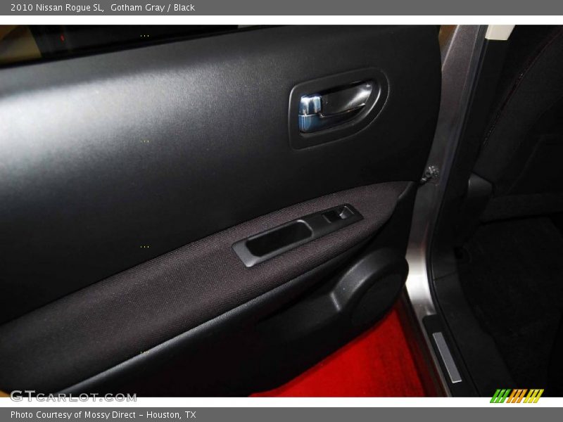 Gotham Gray / Black 2010 Nissan Rogue SL
