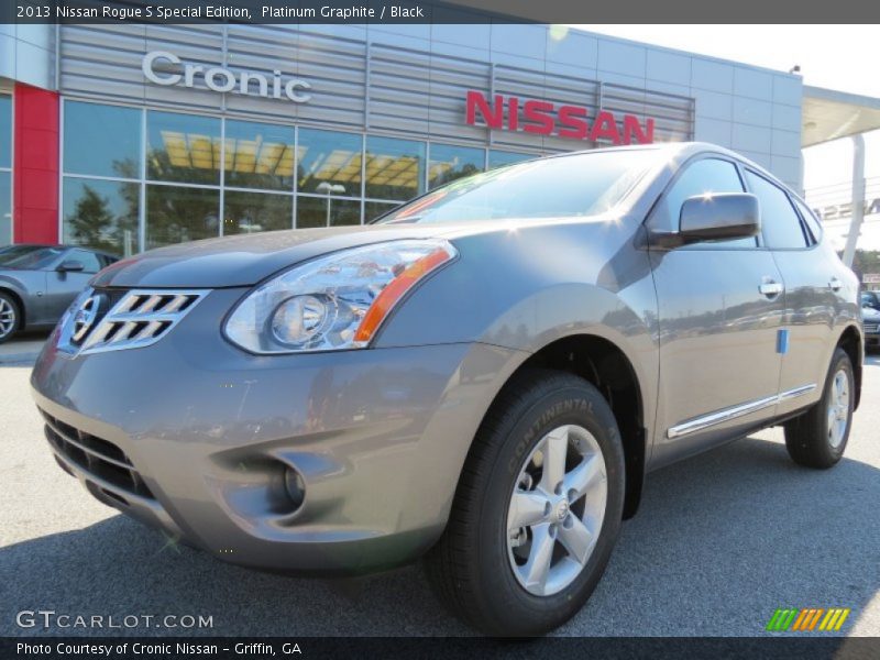 Platinum Graphite / Black 2013 Nissan Rogue S Special Edition