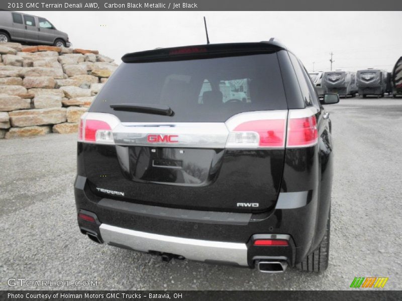 Carbon Black Metallic / Jet Black 2013 GMC Terrain Denali AWD