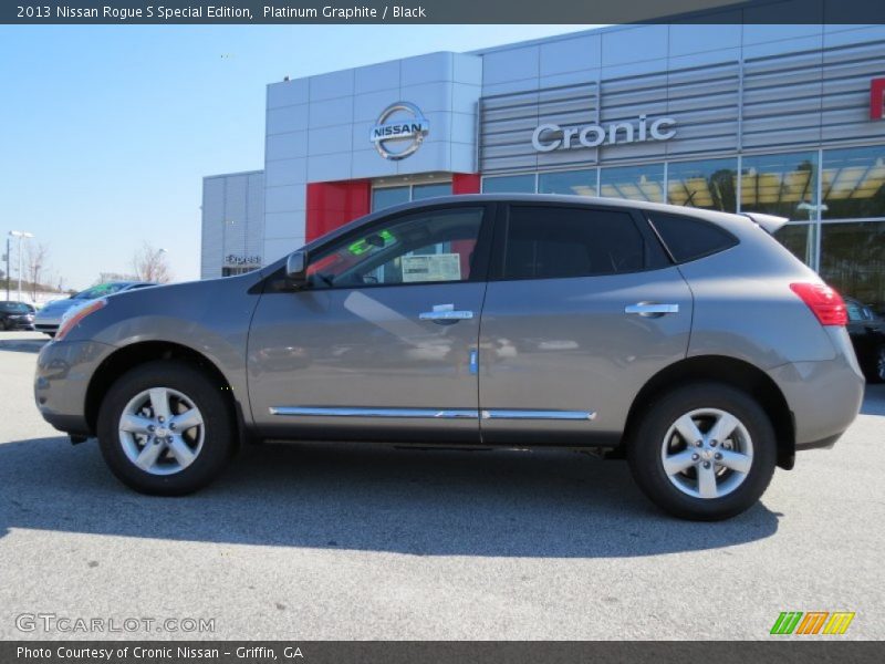 Platinum Graphite / Black 2013 Nissan Rogue S Special Edition