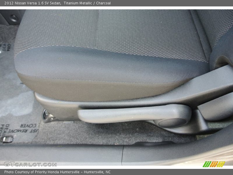 Titanium Metallic / Charcoal 2012 Nissan Versa 1.6 SV Sedan