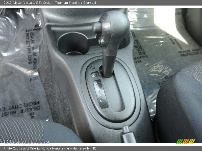 Titanium Metallic / Charcoal 2012 Nissan Versa 1.6 SV Sedan