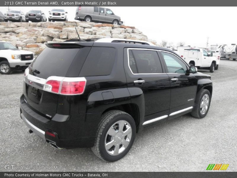 Carbon Black Metallic / Jet Black 2013 GMC Terrain Denali AWD