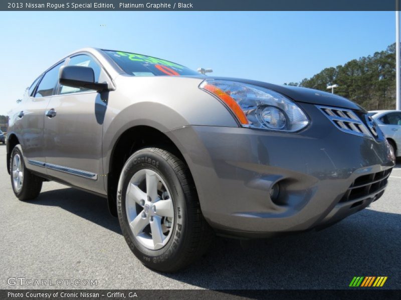 Platinum Graphite / Black 2013 Nissan Rogue S Special Edition