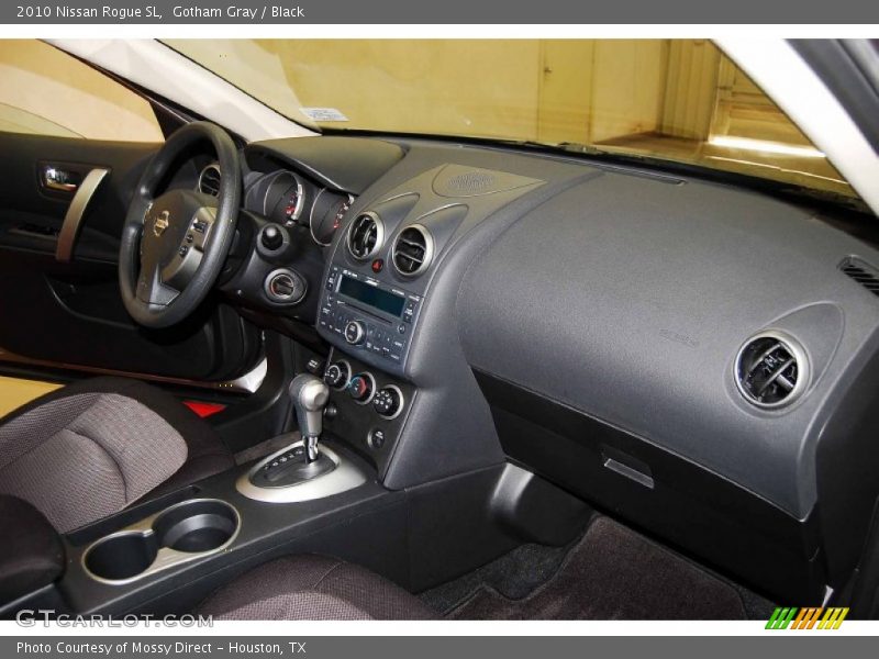Gotham Gray / Black 2010 Nissan Rogue SL