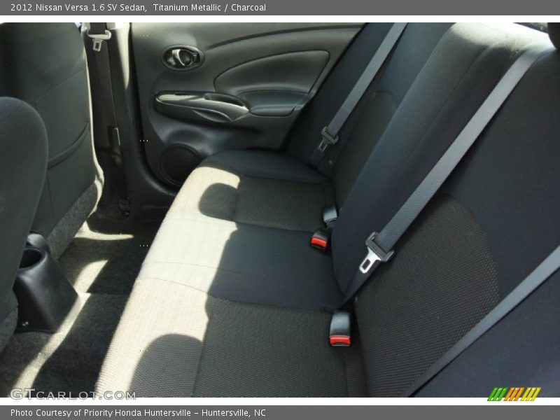 Titanium Metallic / Charcoal 2012 Nissan Versa 1.6 SV Sedan