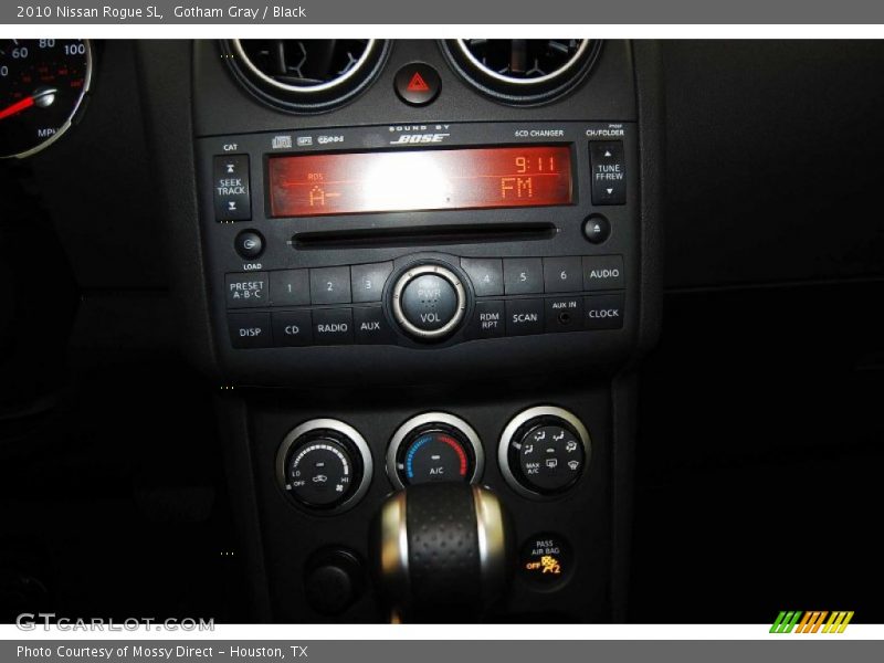 Gotham Gray / Black 2010 Nissan Rogue SL