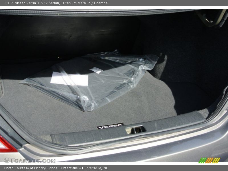Titanium Metallic / Charcoal 2012 Nissan Versa 1.6 SV Sedan