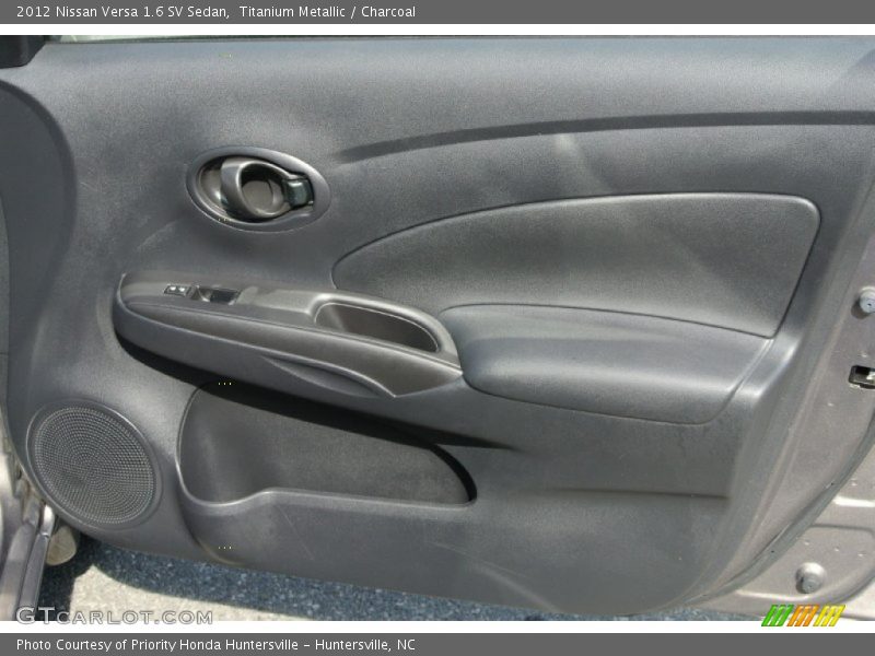 Titanium Metallic / Charcoal 2012 Nissan Versa 1.6 SV Sedan