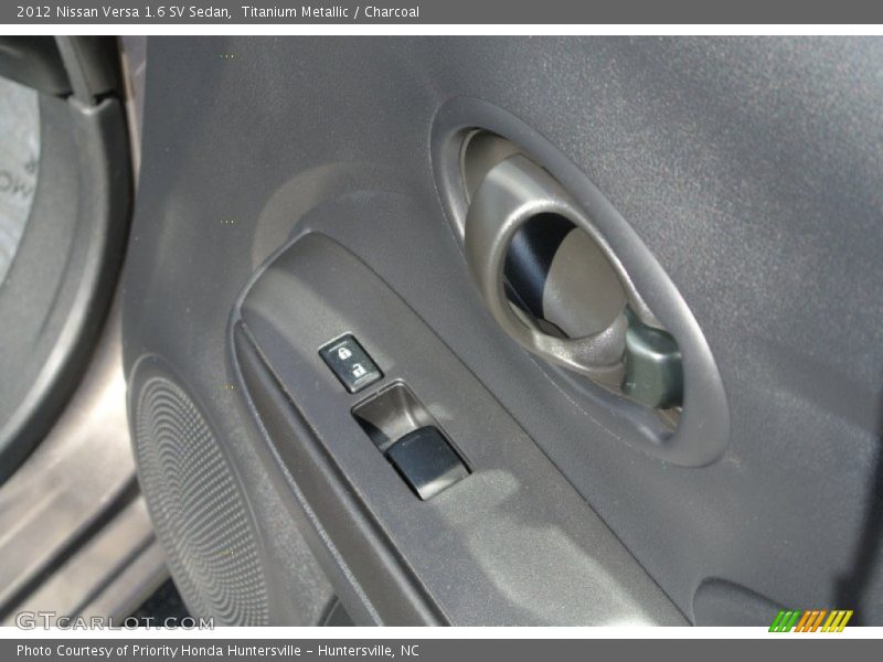 Titanium Metallic / Charcoal 2012 Nissan Versa 1.6 SV Sedan