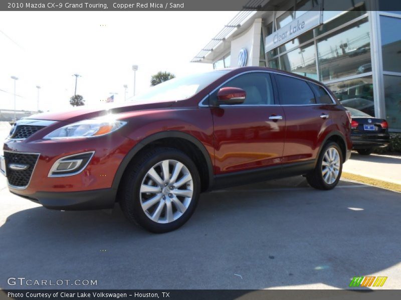 Copper Red Mica / Sand 2010 Mazda CX-9 Grand Touring