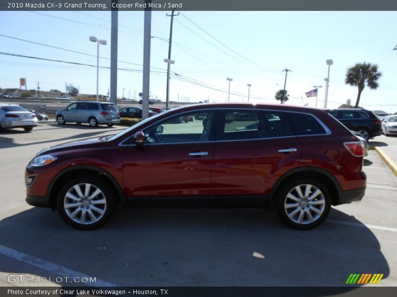 Copper Red Mica / Sand 2010 Mazda CX-9 Grand Touring