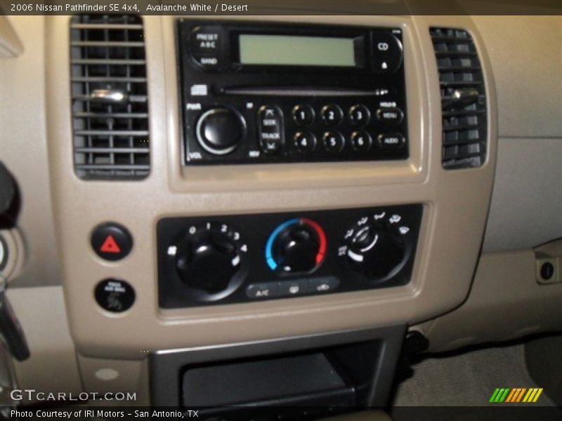 Avalanche White / Desert 2006 Nissan Pathfinder SE 4x4