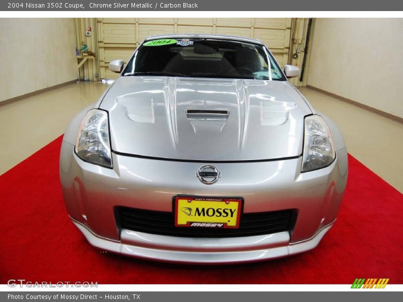 Chrome Silver Metallic / Carbon Black 2004 Nissan 350Z Coupe