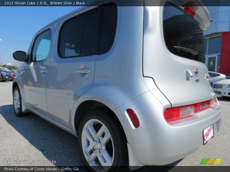 Brilliant Silver / Black 2013 Nissan Cube 1.8 SL