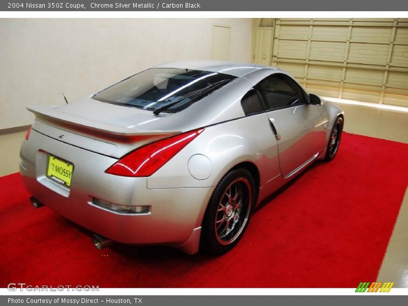 Chrome Silver Metallic / Carbon Black 2004 Nissan 350Z Coupe