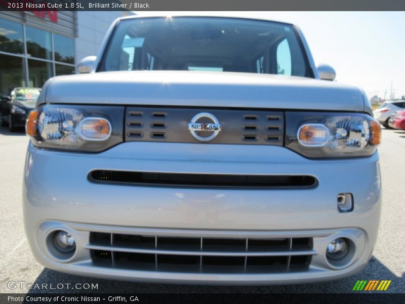 Brilliant Silver / Black 2013 Nissan Cube 1.8 SL