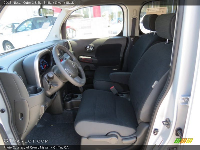 Brilliant Silver / Black 2013 Nissan Cube 1.8 SL