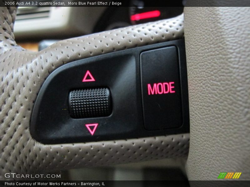 Controls of 2006 A4 3.2 quattro Sedan