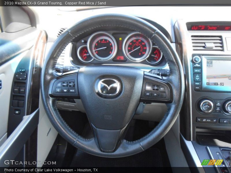 Copper Red Mica / Sand 2010 Mazda CX-9 Grand Touring