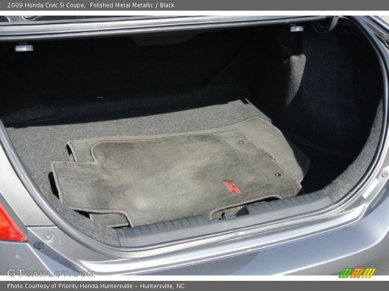 Polished Metal Metallic / Black 2009 Honda Civic Si Coupe