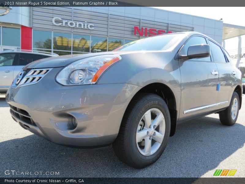 Platinum Graphite / Black 2013 Nissan Rogue S Special Edition