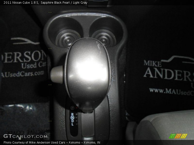 Sapphire Black Pearl / Light Gray 2011 Nissan Cube 1.8 S