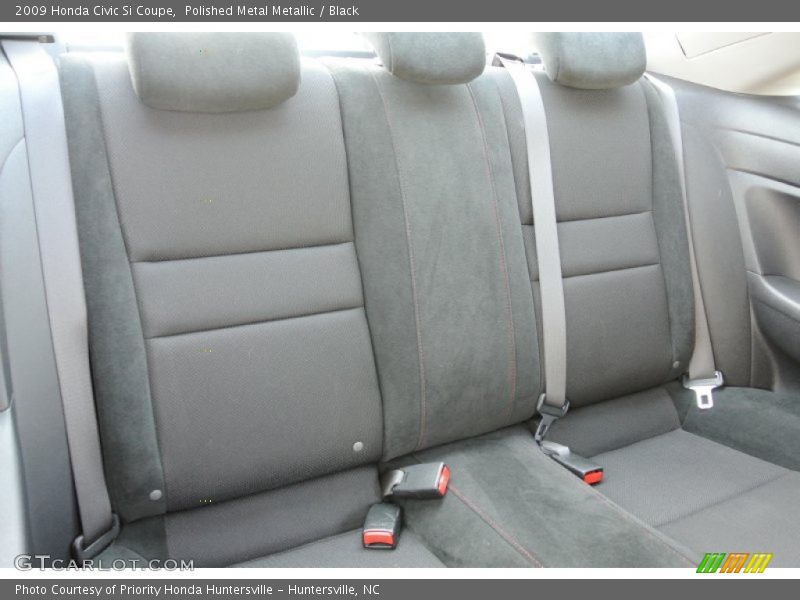 Polished Metal Metallic / Black 2009 Honda Civic Si Coupe