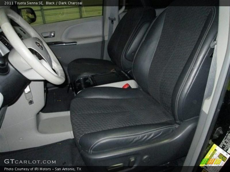 Black / Dark Charcoal 2011 Toyota Sienna SE