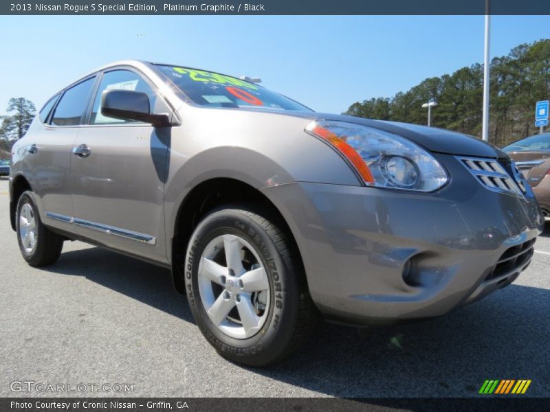 Platinum Graphite / Black 2013 Nissan Rogue S Special Edition