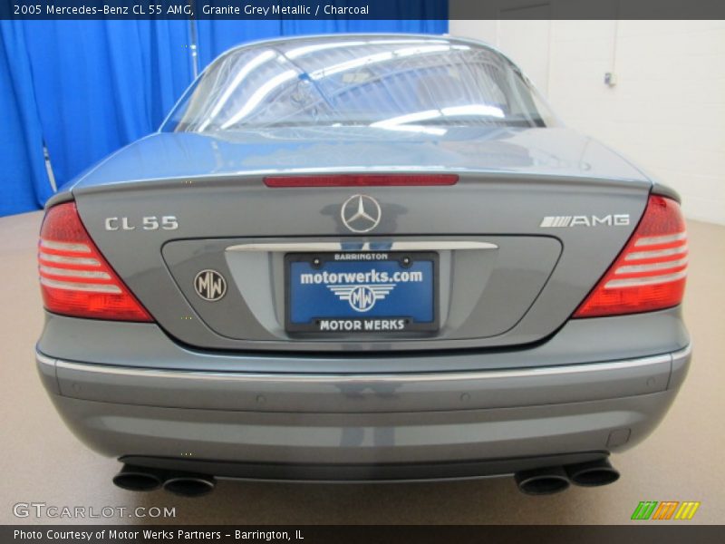 Granite Grey Metallic / Charcoal 2005 Mercedes-Benz CL 55 AMG