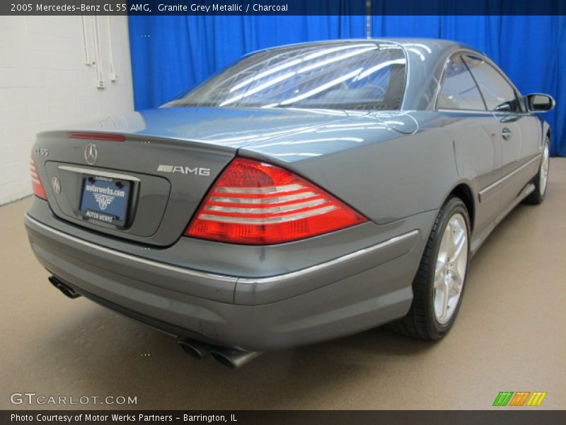 Granite Grey Metallic / Charcoal 2005 Mercedes-Benz CL 55 AMG