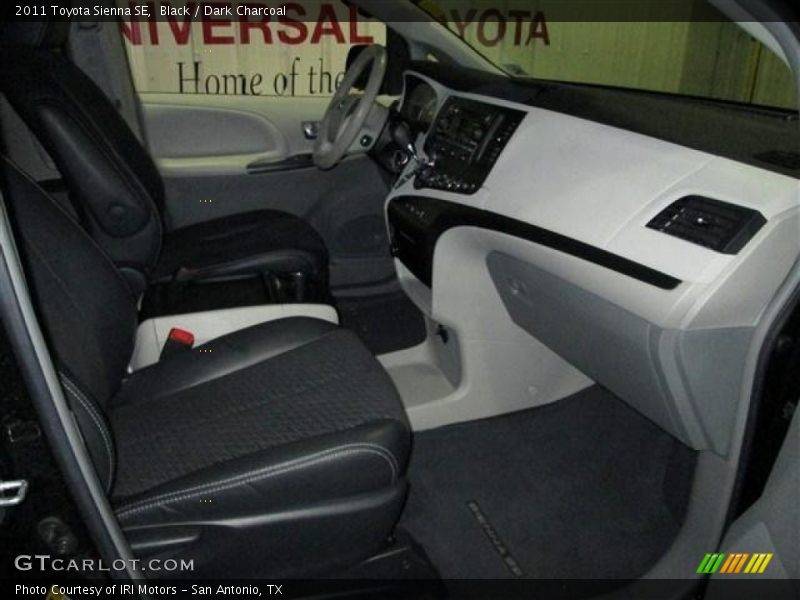 Black / Dark Charcoal 2011 Toyota Sienna SE